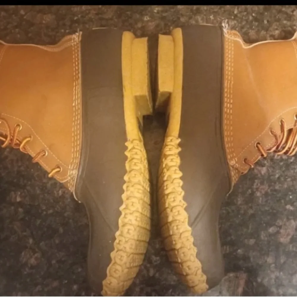 L.L. Bean Brown and Tan Men's Rain & Snow Boots